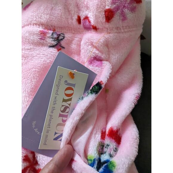 WOMEN'S JOYSPUN PINK NUTCRACKER PLUSH LOUNGE PAJAMA PANTS Plus SIZE 3X 22W 24W - Picture 7 of 7